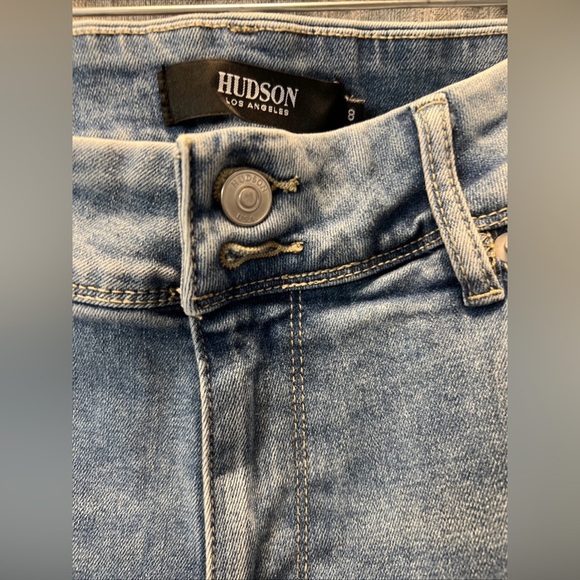 Hudson Jeans Blue Straight Leg Denim - Picture 3 of 7